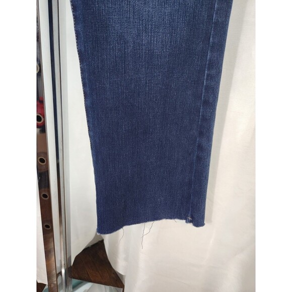 💥5 for $25! Soft Surroundings Denim Straight Jeans Sz 8P - Picture 10 of 12